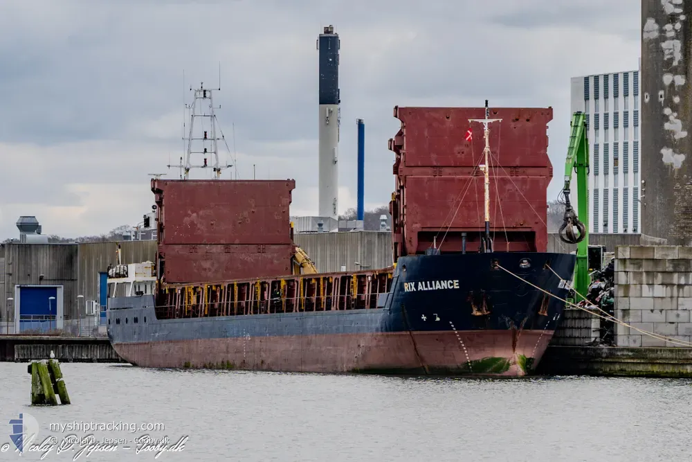 rix alliance (General Cargo Ship) - IMO 9128403, MMSI 209336000, Call Sign 5BAZ5 under the flag of Cyprus