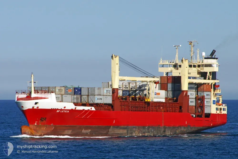 bf leticia (Container Ship) - IMO 9266542, MMSI 209613000, Call Sign 5BFY5 under the flag of Cyprus
