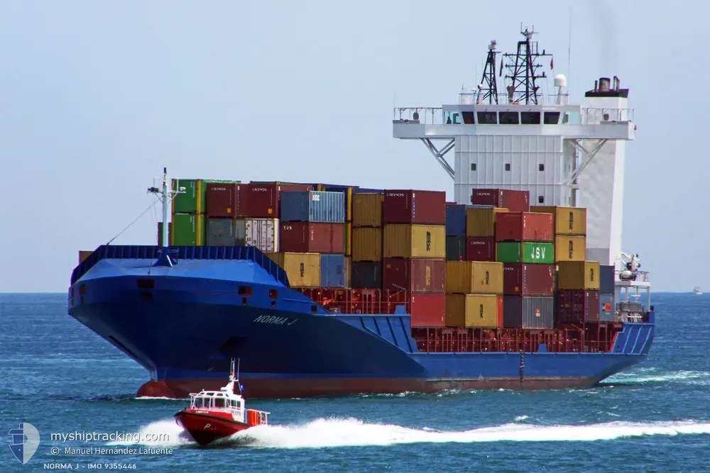 bg ireland (Container Ship) - IMO 9355446, MMSI 209719000, Call Sign 5BBU3 under the flag of Cyprus
