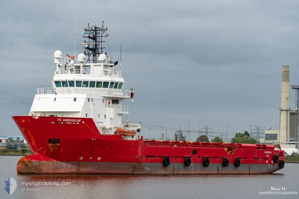 fs abergeldie (Offshore Tug/Supply Ship) - IMO 9409845, MMSI 210184000, Call Sign 5BSK5 under the flag of Cyprus