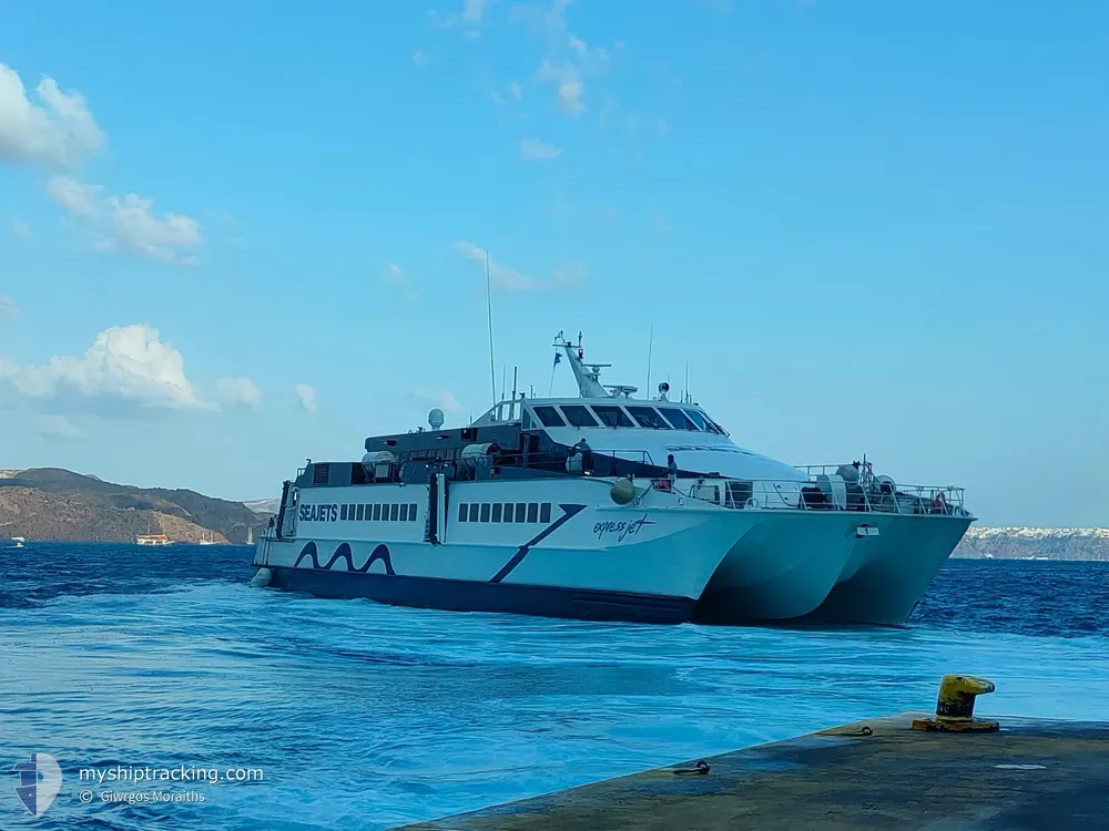 sifnos jet (Passenger Ship) - IMO 9204324, MMSI 210205000, Call Sign 5BLV4 under the flag of Cyprus