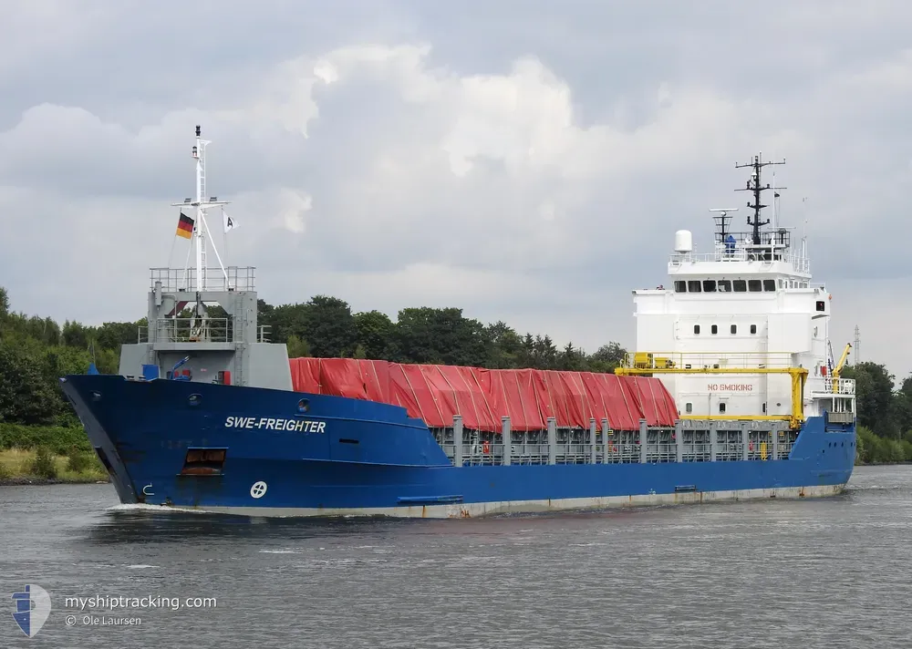 swe-freighter (General Cargo Ship) - IMO 9194098, MMSI 210547000, Call Sign 5BFU4 under the flag of Cyprus