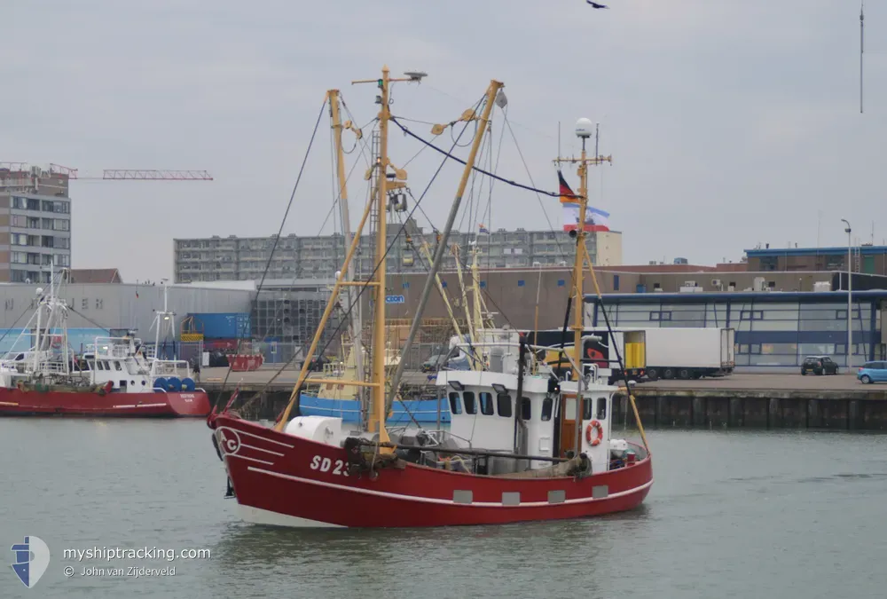 sd-23 andrea (Fishing vessel) - IMO -, MMSI 211161000, Call Sign DJIM under the flag of Germany