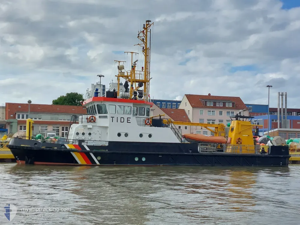 tide (Research Vessel) - IMO 9031208, MMSI 211225940, Call Sign DBMN under the flag of Germany