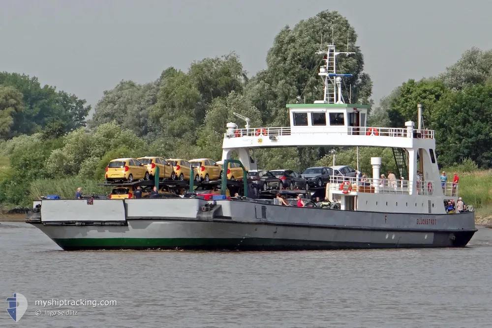 glueckstadt fs (Passenger ship) - IMO -, MMSI 211473470, Call Sign DA7258 under the flag of Germany