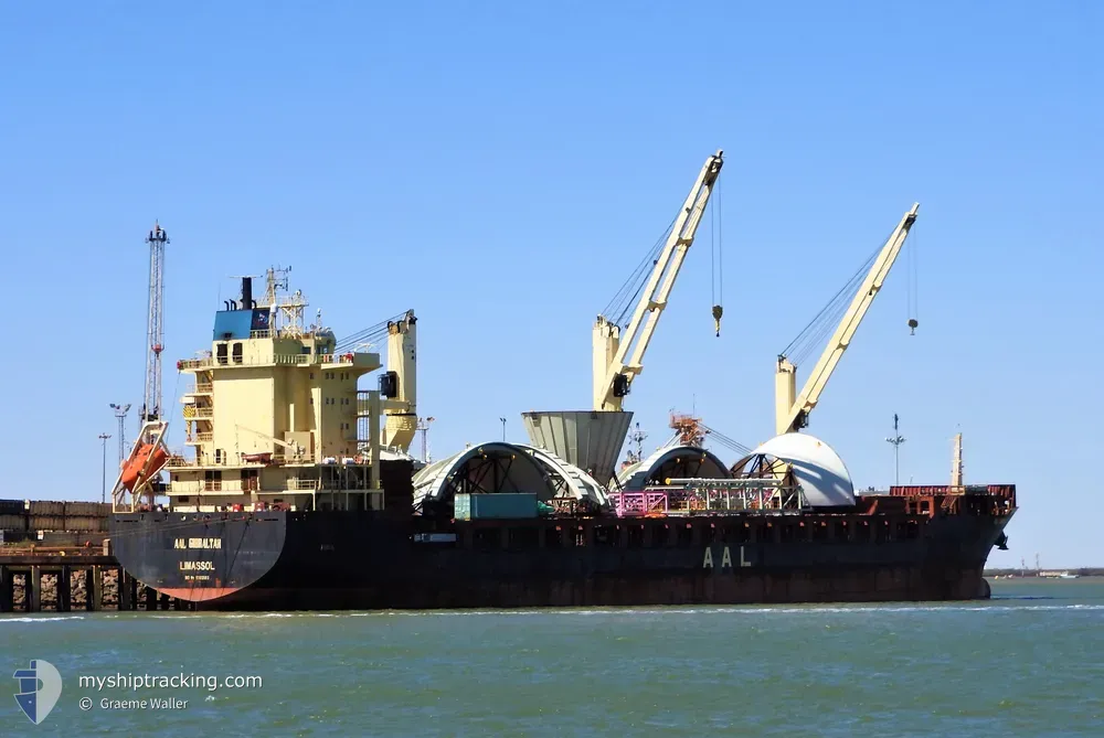 aal gibraltar (General Cargo Ship) - IMO 9393565, MMSI 212314000, Call Sign 5BXJ2 under the flag of Cyprus