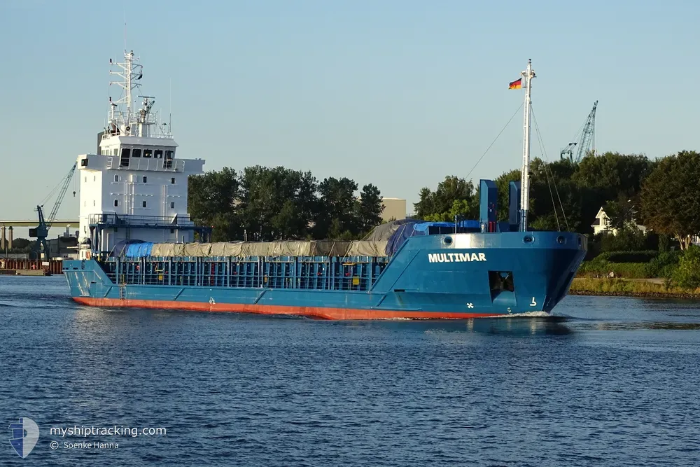 multimar (General Cargo Ship) - IMO 9143788, MMSI 212575000, Call Sign 5BPV4 under the flag of Cyprus