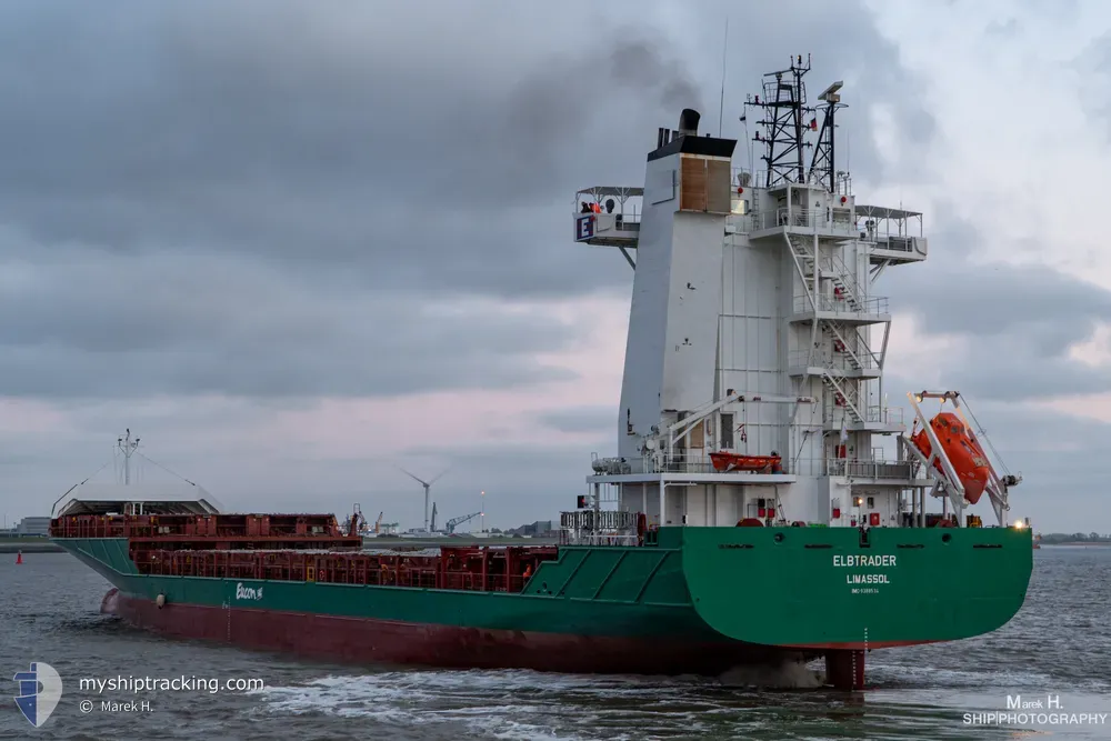 elbtrader (Container Ship) - IMO 9388534, MMSI 212937000, Call Sign 5BKJ4 under the flag of Cyprus