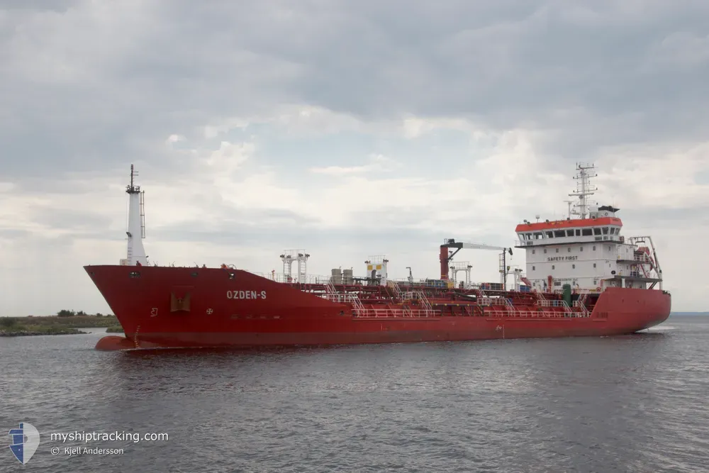 ozden-s (Chemical/Oil Products Tanker) - IMO 9338735, MMSI 215253000, Call Sign 9HA5030 under the flag of Malta