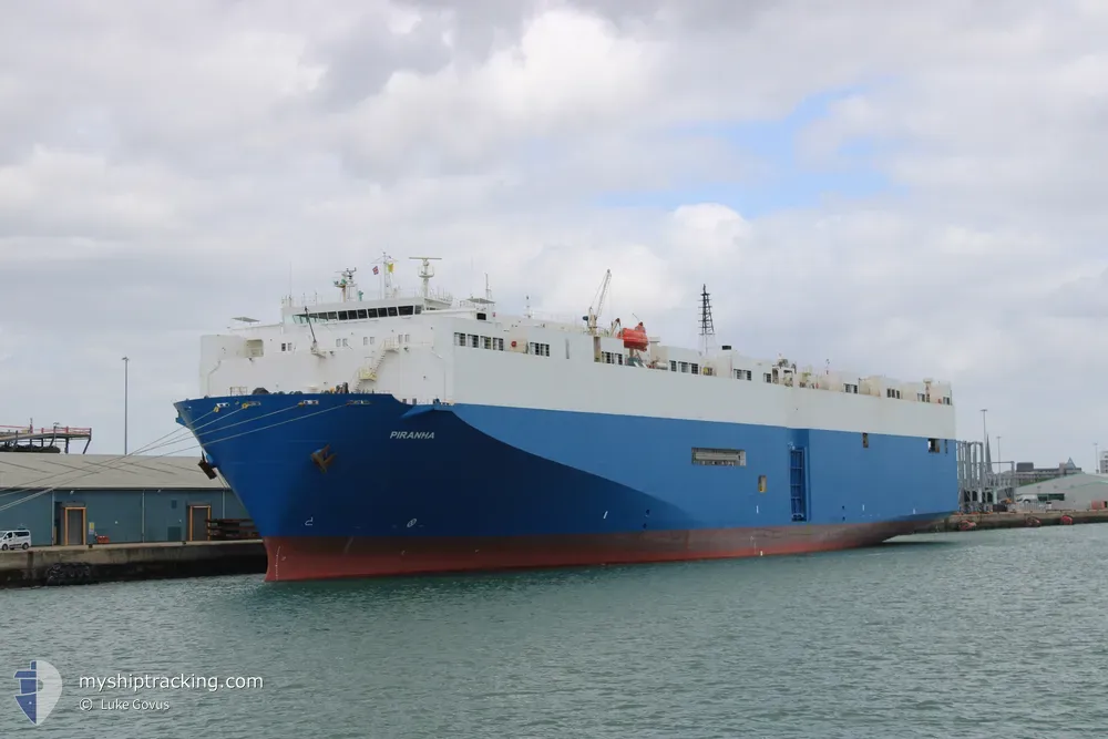 pelagic piranha (Vehicles Carrier) - IMO 9088249, MMSI 215938000, Call Sign 9HA5384 under the flag of Malta