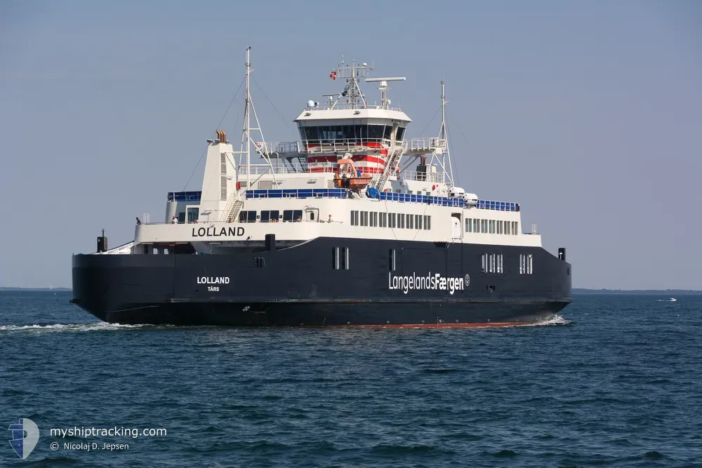 lolland (Passenger/Ro-Ro Cargo Ship) - IMO 9594690, MMSI 219016555, Call Sign OYRK under the flag of Denmark