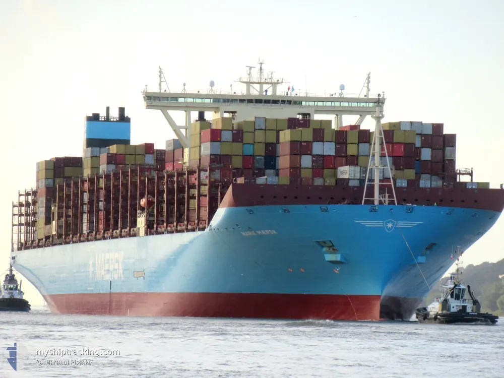 marie maersk (Container Ship) - IMO 9619933, MMSI 219018765, Call Sign OWJF2 under the flag of Denmark