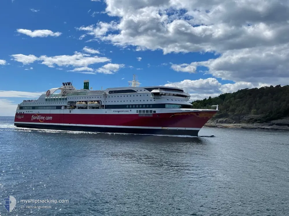 stavangerfjord (Passenger/Ro-Ro Cargo Ship) - IMO 9586605, MMSI 219347000, Call Sign OYOW2 under the flag of Denmark