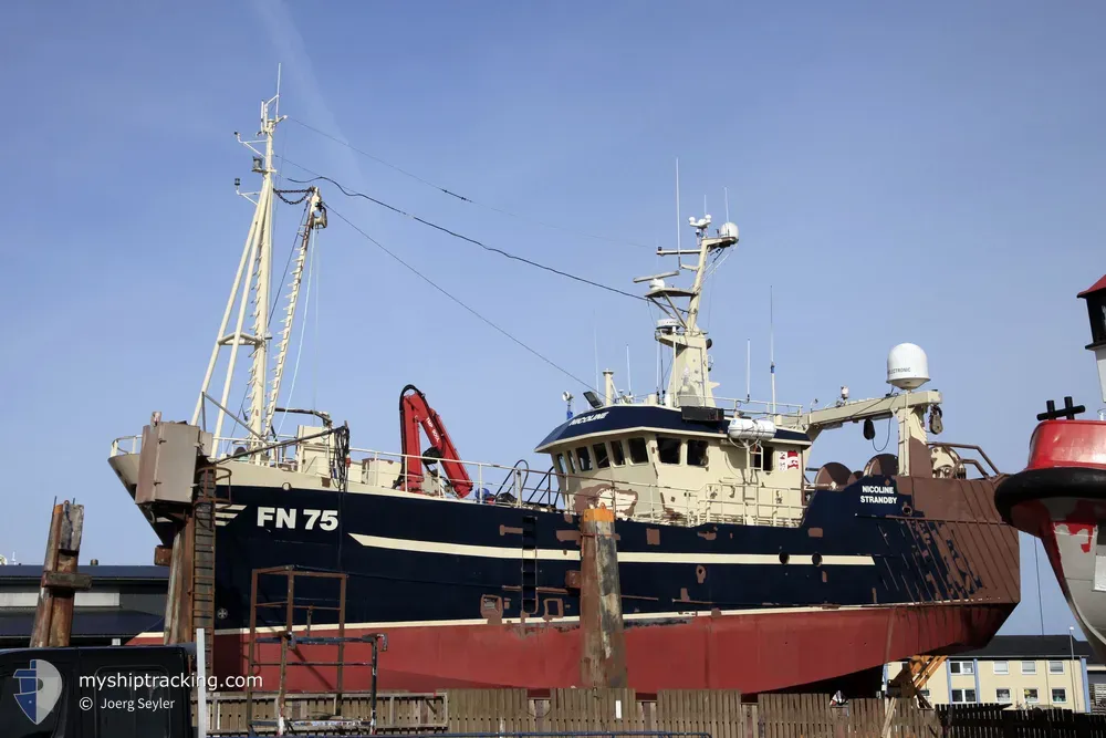 fn75 nicoline (Fishing vessel) - IMO -, MMSI 220138000, Call Sign OWUL under the flag of Denmark