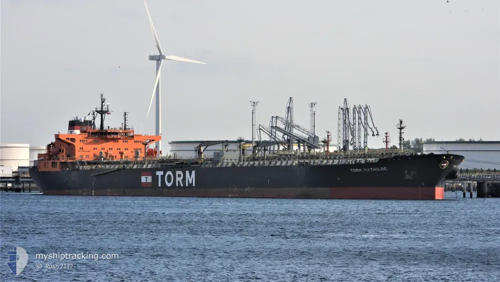 torm mathilde (Crude Oil Tanker) - IMO 9358412, MMSI 220629000, Call Sign OULS2 under the flag of Denmark