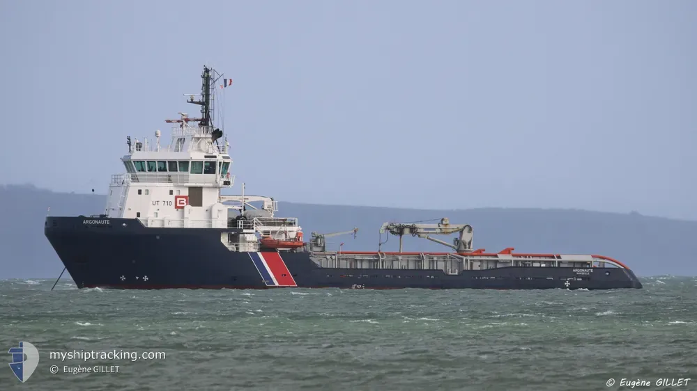 argonaute (Offshore Tug/Supply Ship) - IMO 9269518, MMSI 228186700, Call Sign FMAA under the flag of France