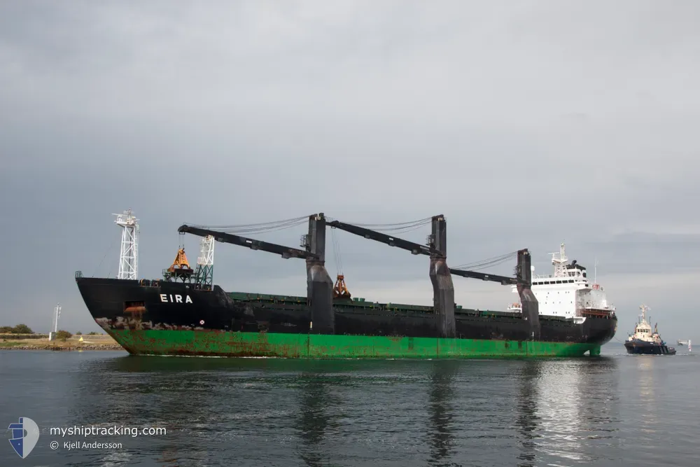eira (General Cargo Ship) - IMO 9225299, MMSI 230935000, Call Sign OJJP under the flag of Finland