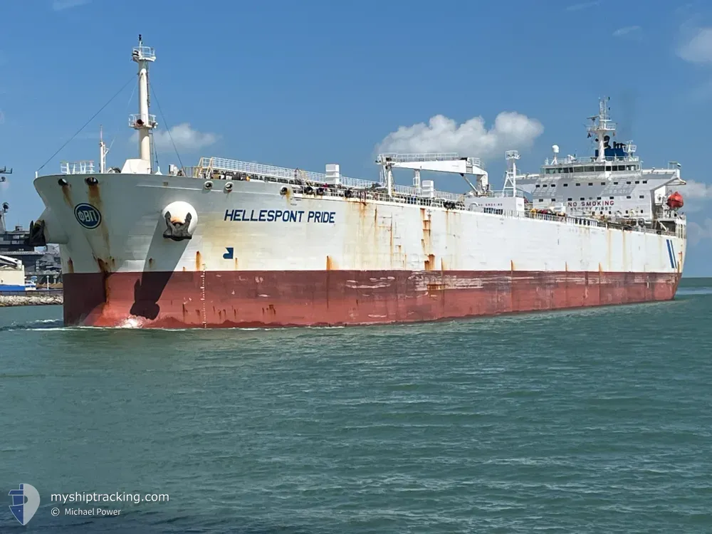 hellespont pride (Crude Oil Tanker) - IMO 9351414, MMSI 232012089, Call Sign MCCG2 under the flag of United Kingdom (UK)