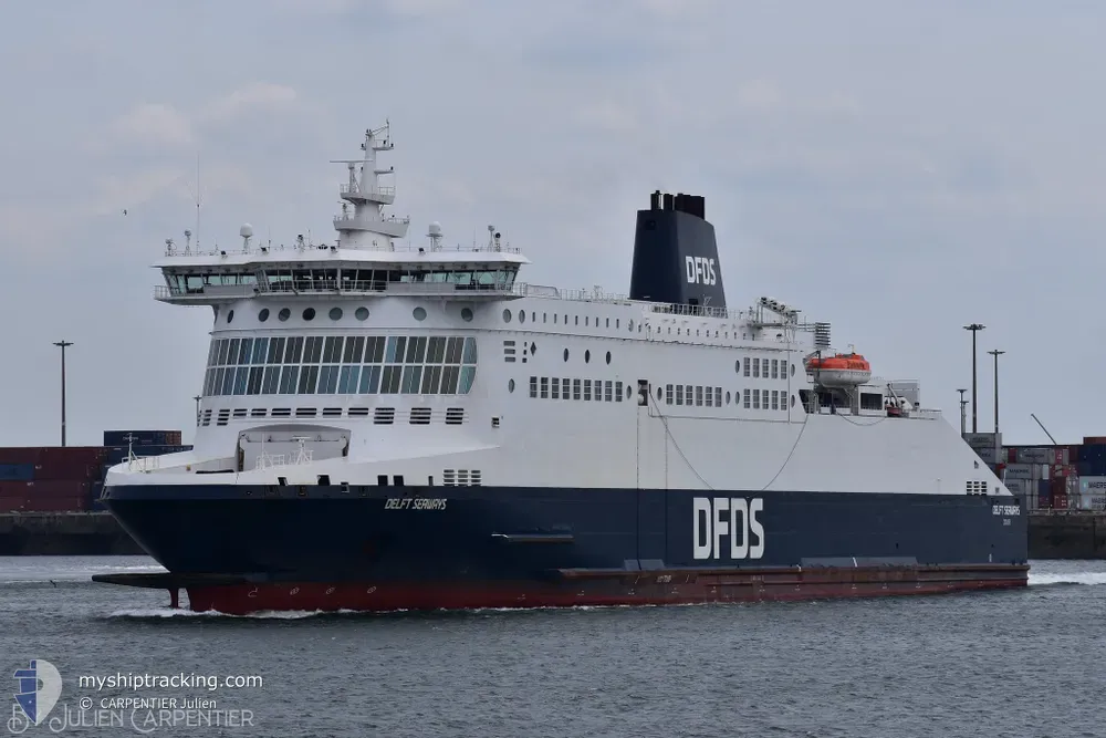 delft seaways (Passenger/Ro-Ro Cargo Ship) - IMO 9293088, MMSI 235009590, Call Sign MJYC9 under the flag of United Kingdom (UK)