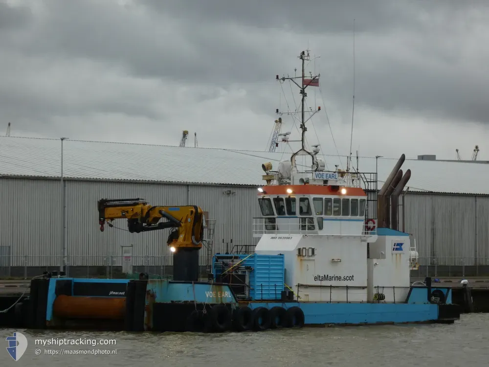 voe earl (Utility Vessel) - IMO 9639983, MMSI 235090599, Call Sign 2FEP6 under the flag of United Kingdom (UK)