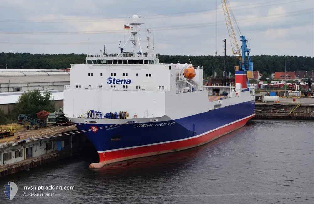 stena hibernia (Ro-Ro Cargo Ship) - IMO 9121637, MMSI 235102224, Call Sign 2HBG6 under the flag of United Kingdom (UK)