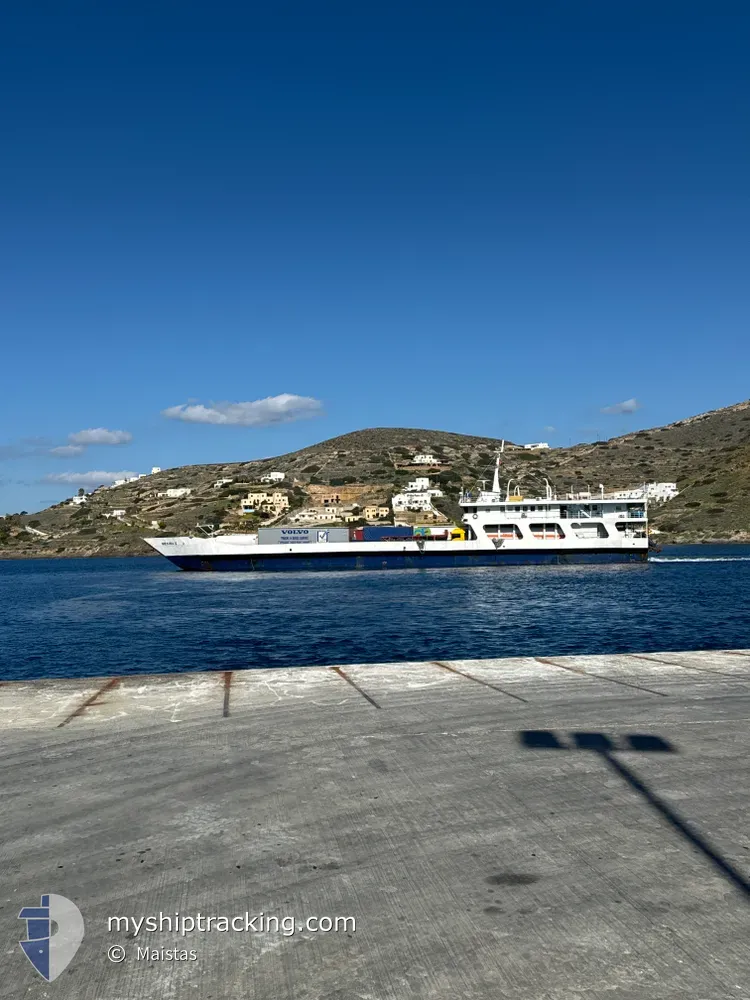 melina ii (Passenger/Ro-Ro Cargo Ship) - IMO 8841577, MMSI 237009900, Call Sign SV5530 under the flag of Greece