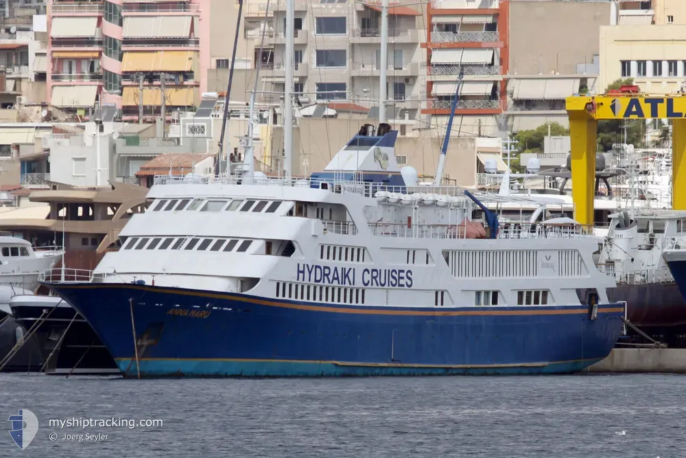anna maru (Passenger Ship) - IMO 7809297, MMSI 237997000, Call Sign SV4774 under the flag of Greece