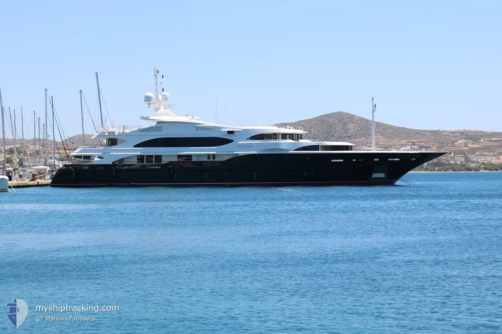 sunday (Yacht) - IMO 9384291, MMSI 240559000, Call Sign SY7841 under the flag of Greece