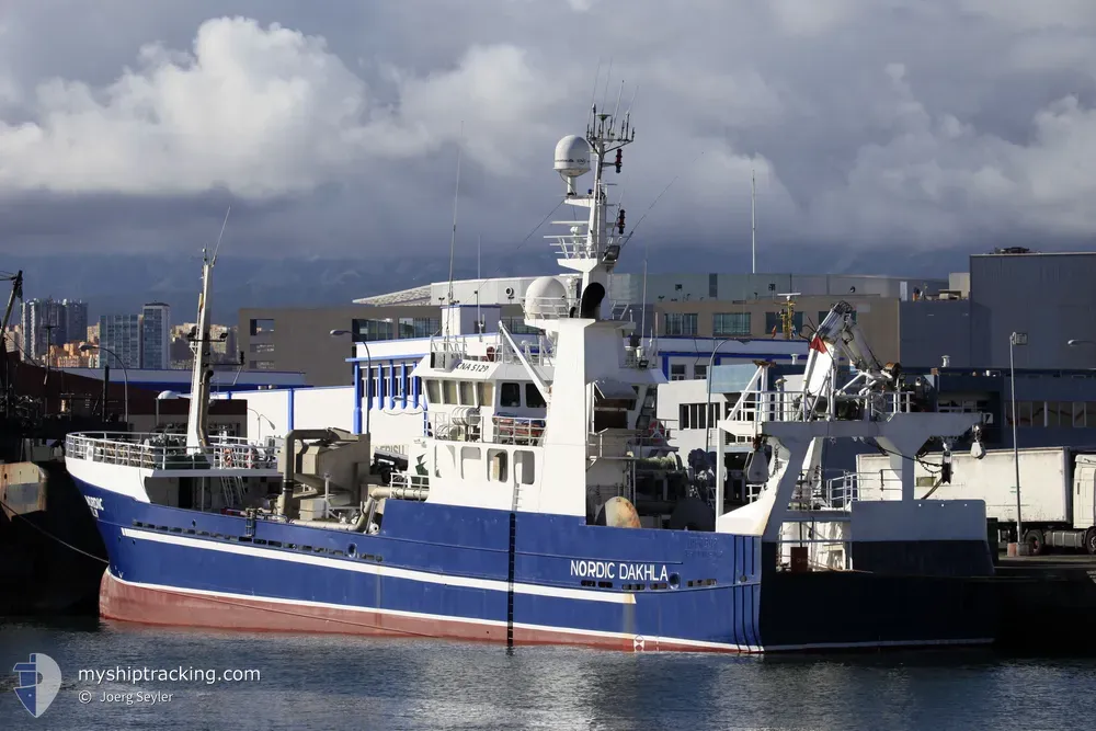 nordic (Fishing Vessel) - IMO 6713996, MMSI 242543300, Call Sign CNA5129 under the flag of Morocco