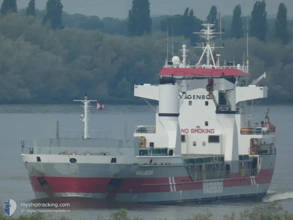 wislaborg (General Cargo Ship) - IMO 9505560, MMSI 244106000, Call Sign PCBQ under the flag of Netherlands