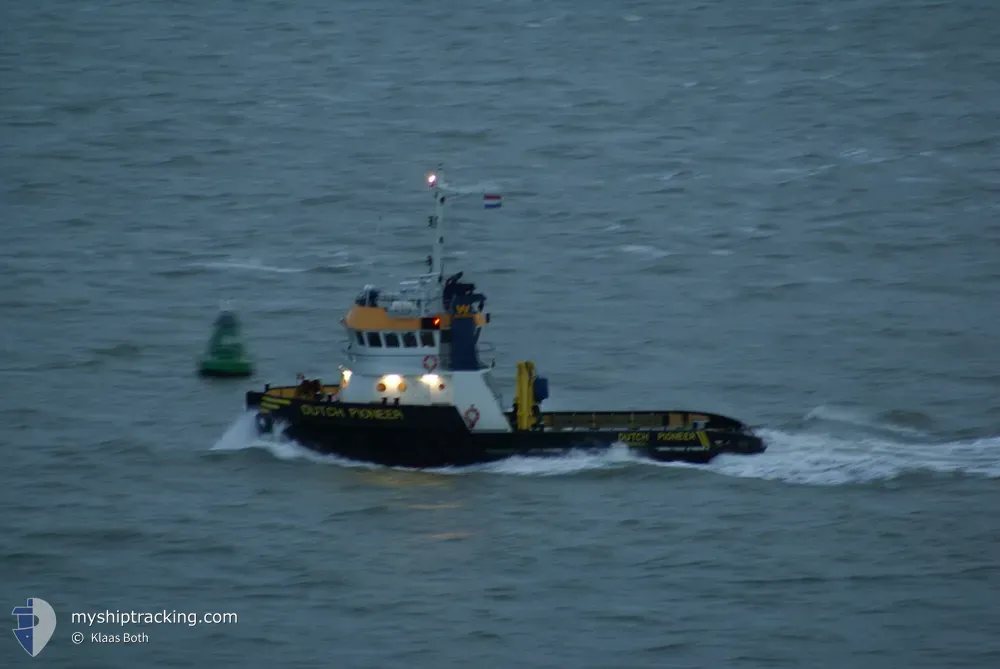 dutch pioneer (Tug) - IMO 9229544, MMSI 244153000, Call Sign PBBK under the flag of Netherlands