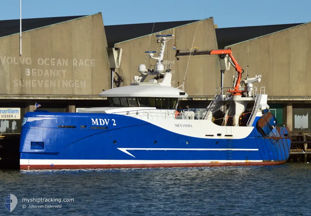 mdv2 metanoia (Fishing Vessel) - IMO 9871256, MMSI 244373000, Call Sign PCYM under the flag of Netherlands