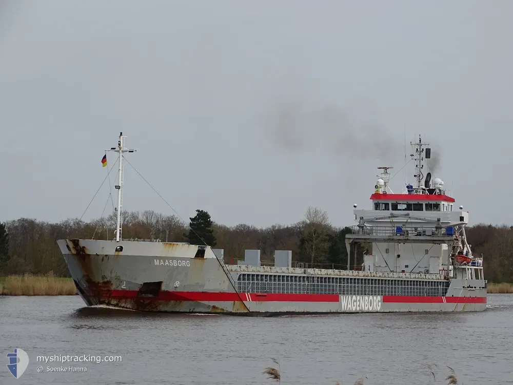 maasborg (General Cargo Ship) - IMO 9341720, MMSI 244575000, Call Sign PFRL under the flag of Netherlands