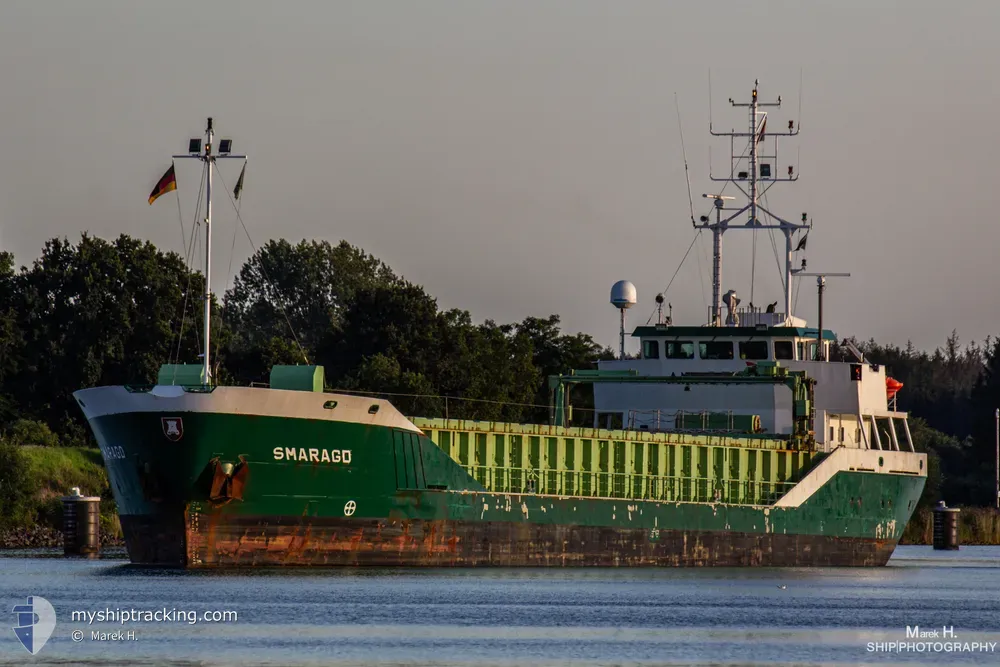 smaragd (General Cargo Ship) - IMO 9267704, MMSI 244967000, Call Sign PBKD under the flag of Netherlands