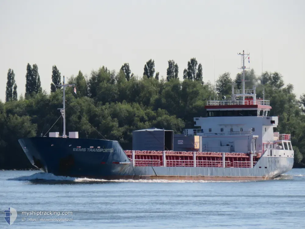 eems transporter (General Cargo Ship) - IMO 9340300, MMSI 245017000, Call Sign PHBC under the flag of Netherlands