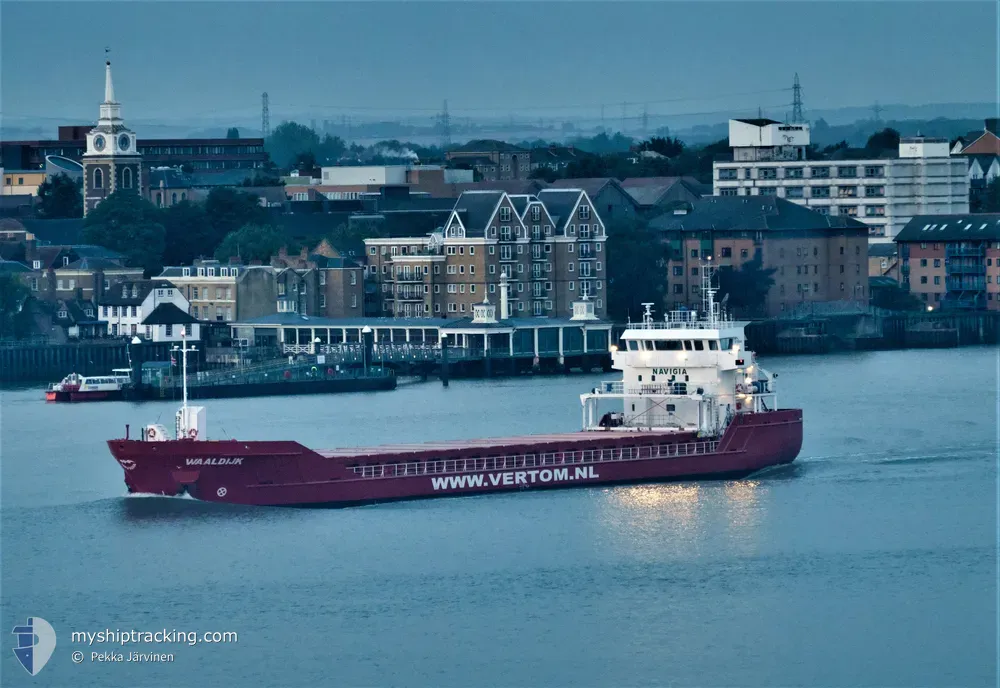 waaldijk (General Cargo Ship) - IMO 9514937, MMSI 245726000, Call Sign PBZA under the flag of Netherlands