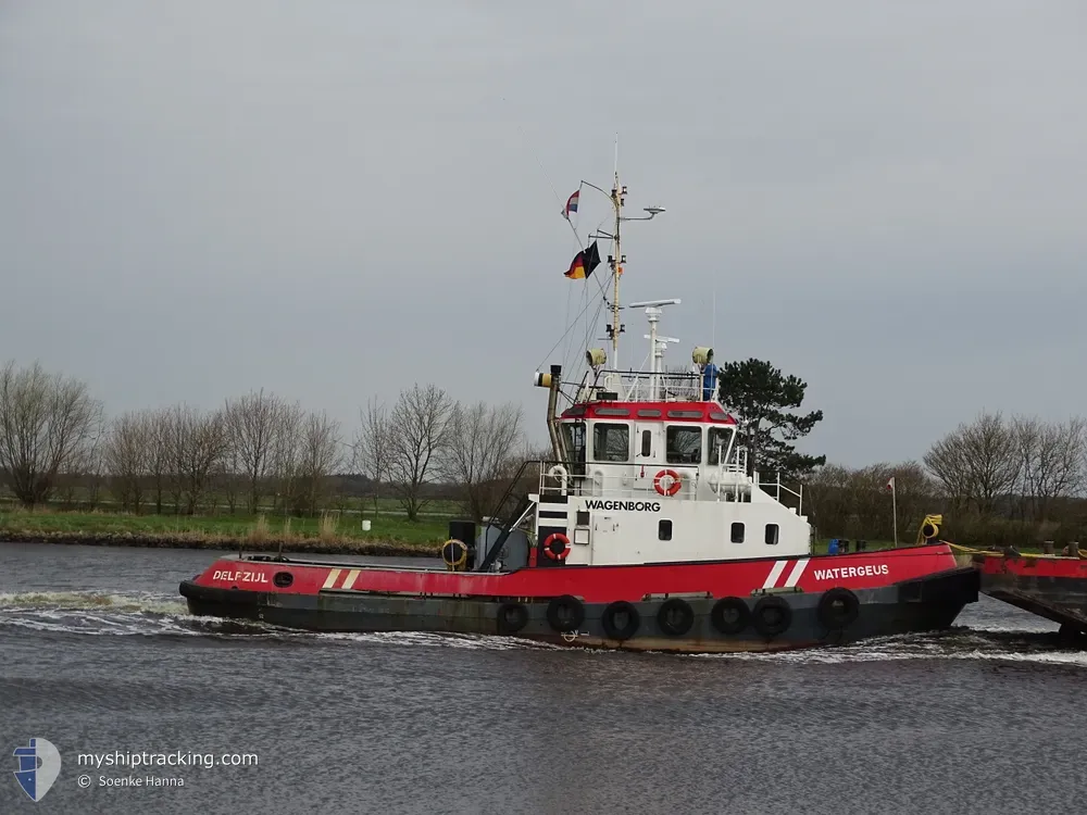 watergeus (Tug) - IMO 9110860, MMSI 246317000, Call Sign PIMV under the flag of Netherlands