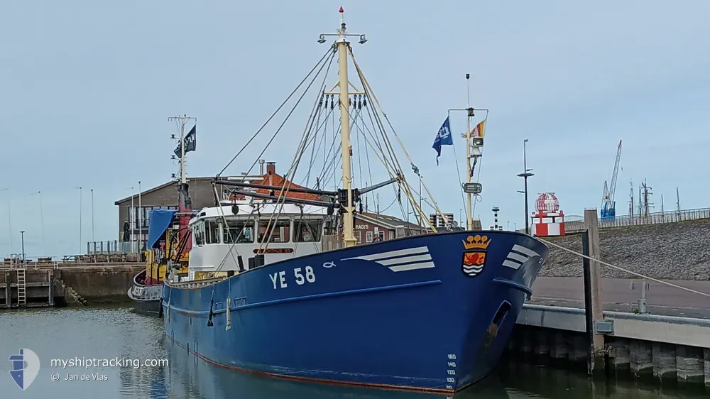 ye58 ichthus (Fishing vessel) - IMO -, MMSI 246339000, Call Sign PEVH under the flag of Netherlands