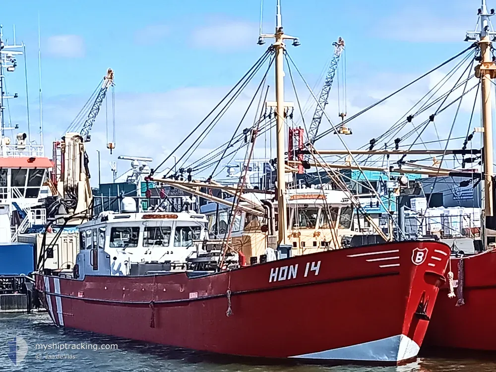 hon-14 alfobert (Fishing Vessel) - IMO 8136207, MMSI 246426000, Call Sign PEAW under the flag of Netherlands
