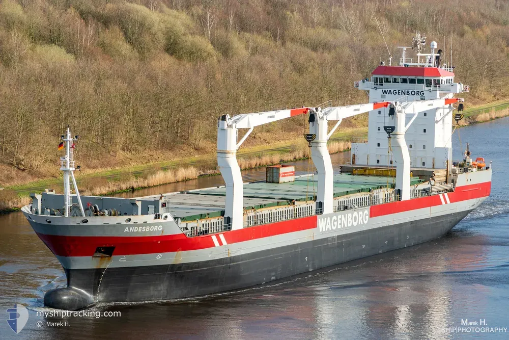andesborg (General Cargo Ship) - IMO 9466324, MMSI 246797000, Call Sign PCLC under the flag of Netherlands
