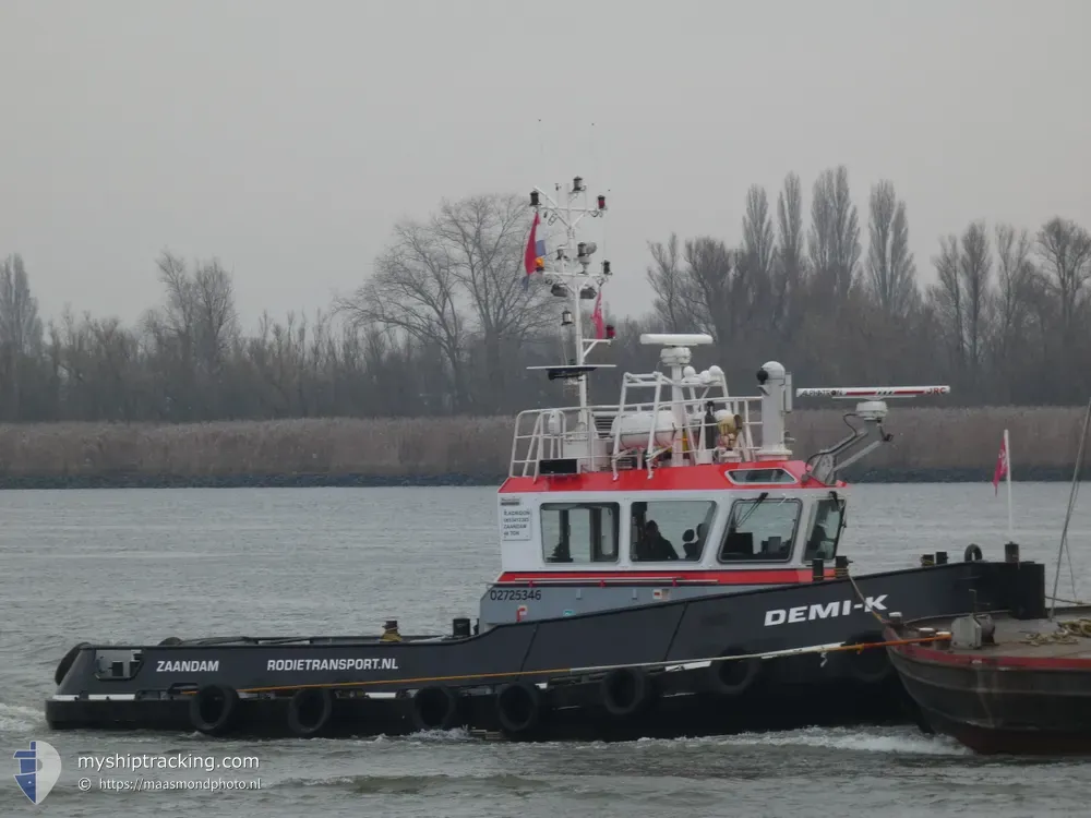 demi-k (Towing vessel) - IMO -, MMSI 246955000, Call Sign PC3008 under the flag of Netherlands