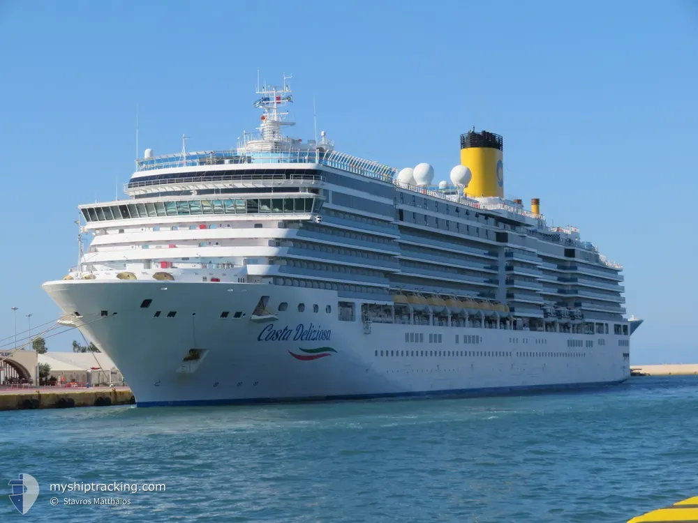 costa deliziosa (Passenger (Cruise) Ship) - IMO 9398917, MMSI 247282900, Call Sign IBJD under the flag of Italy