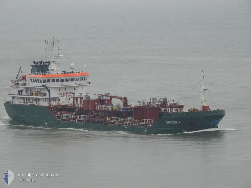 caroline a (Chemical/Oil Products Tanker) - IMO 9570565, MMSI 247353200, Call Sign IBGF under the flag of Italy