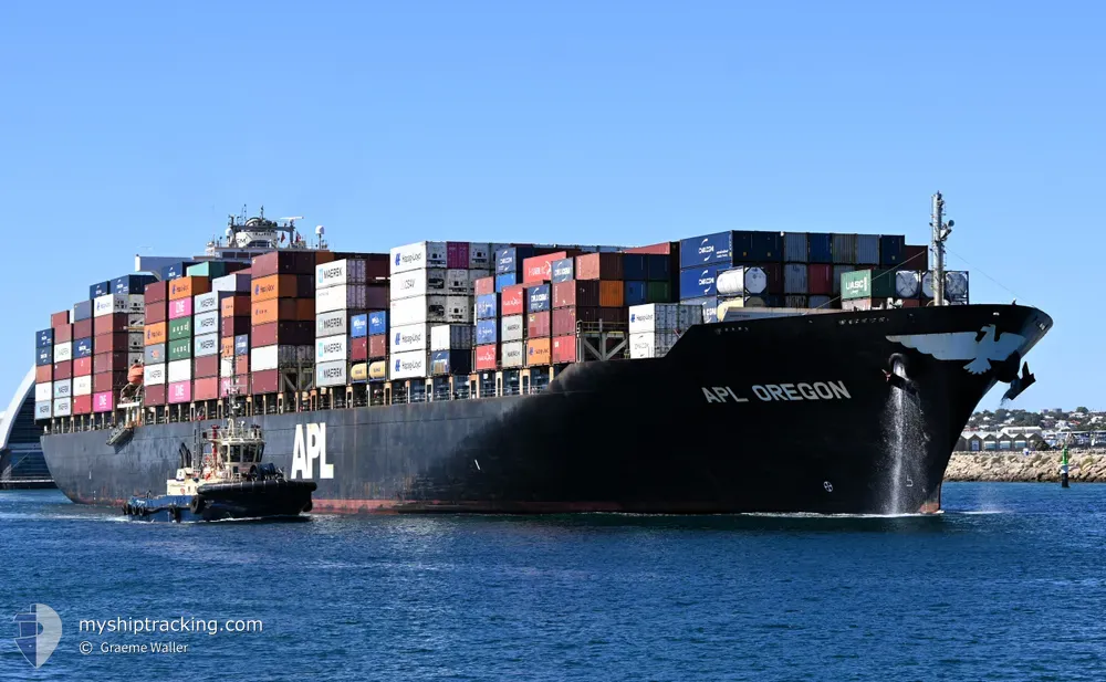 apl oregon (Container Ship) - IMO 9532783, MMSI 248711000, Call Sign 9HA4772 under the flag of Malta