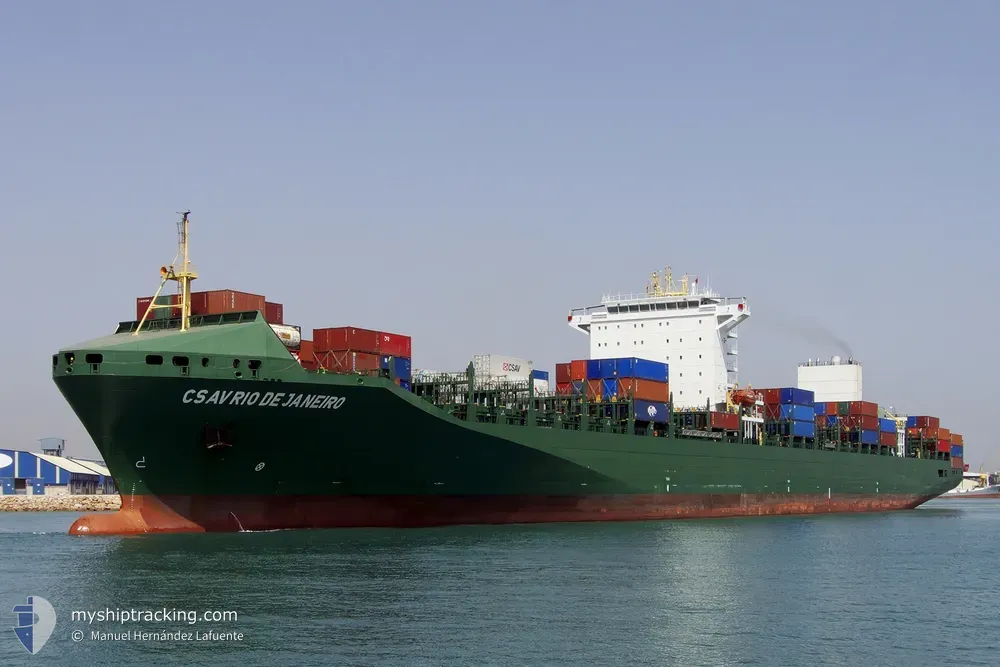 bernadette (Container Ship) - IMO 9407885, MMSI 255805797, Call Sign CQDU under the flag of Madeira
