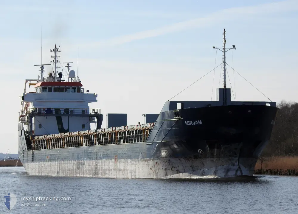 mirjam (General Cargo Ship) - IMO 9454802, MMSI 255806440, Call Sign CQEO5 under the flag of Madeira