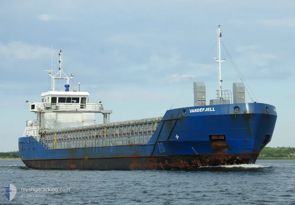 vardefjell (General Cargo Ship) - IMO 9197806, MMSI 257076850, Call Sign LAHY8 under the flag of Norway