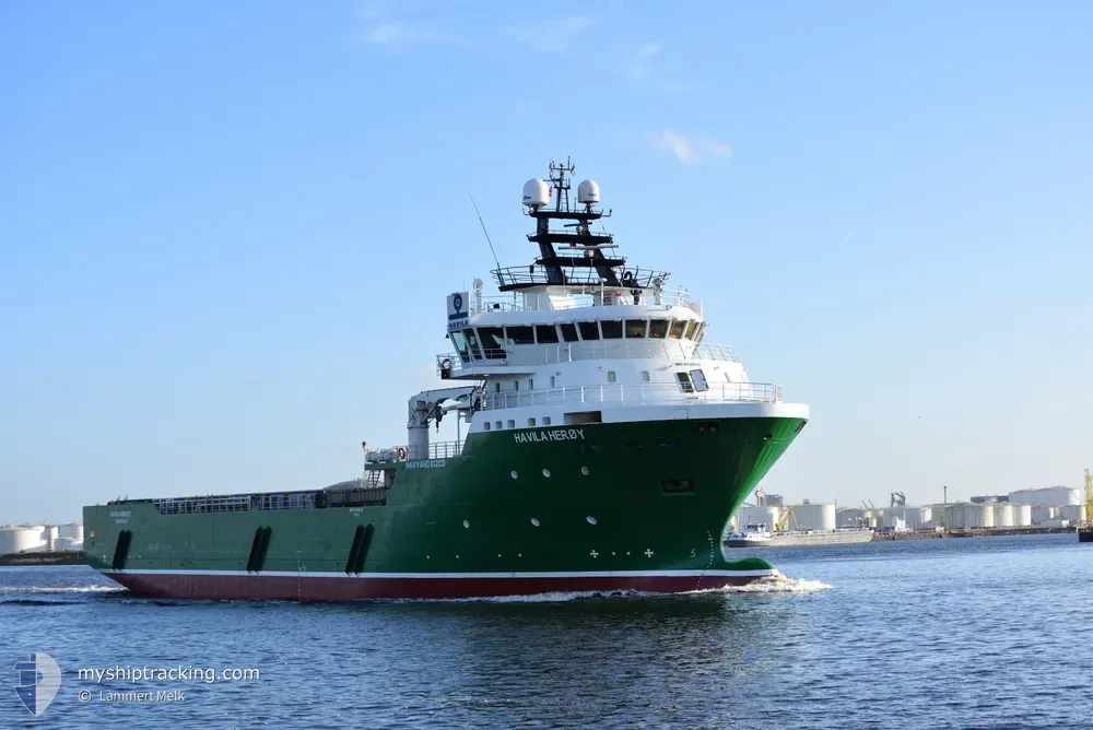 havila heroy (Offshore Tug/Supply Ship) - IMO 9455832, MMSI 257438000, Call Sign LCCC under the flag of Norway