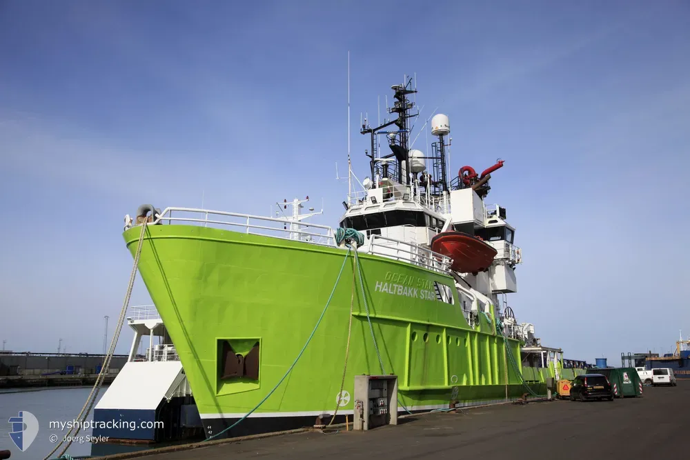 haltbakkstar (Offshore Tug/Supply Ship) - IMO 7406825, MMSI 258129000, Call Sign LEGD under the flag of Norway
