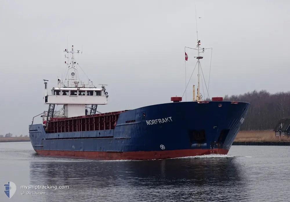 norfrakt (General Cargo Ship) - IMO 8713811, MMSI 258657000, Call Sign LAXZ7 under the flag of Norway